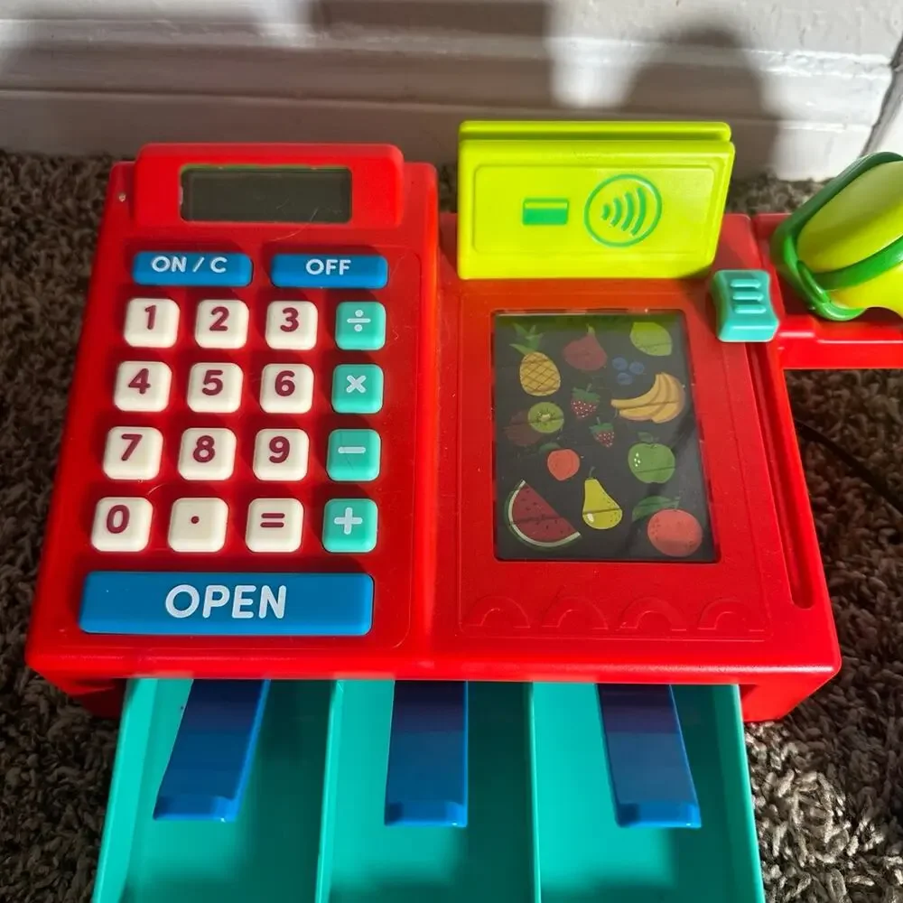 Battat Cash Register with Working Calculator - Picture 3 of 7